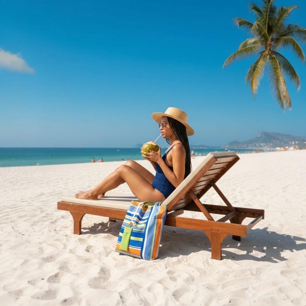 Bolsa dupla face impermeável