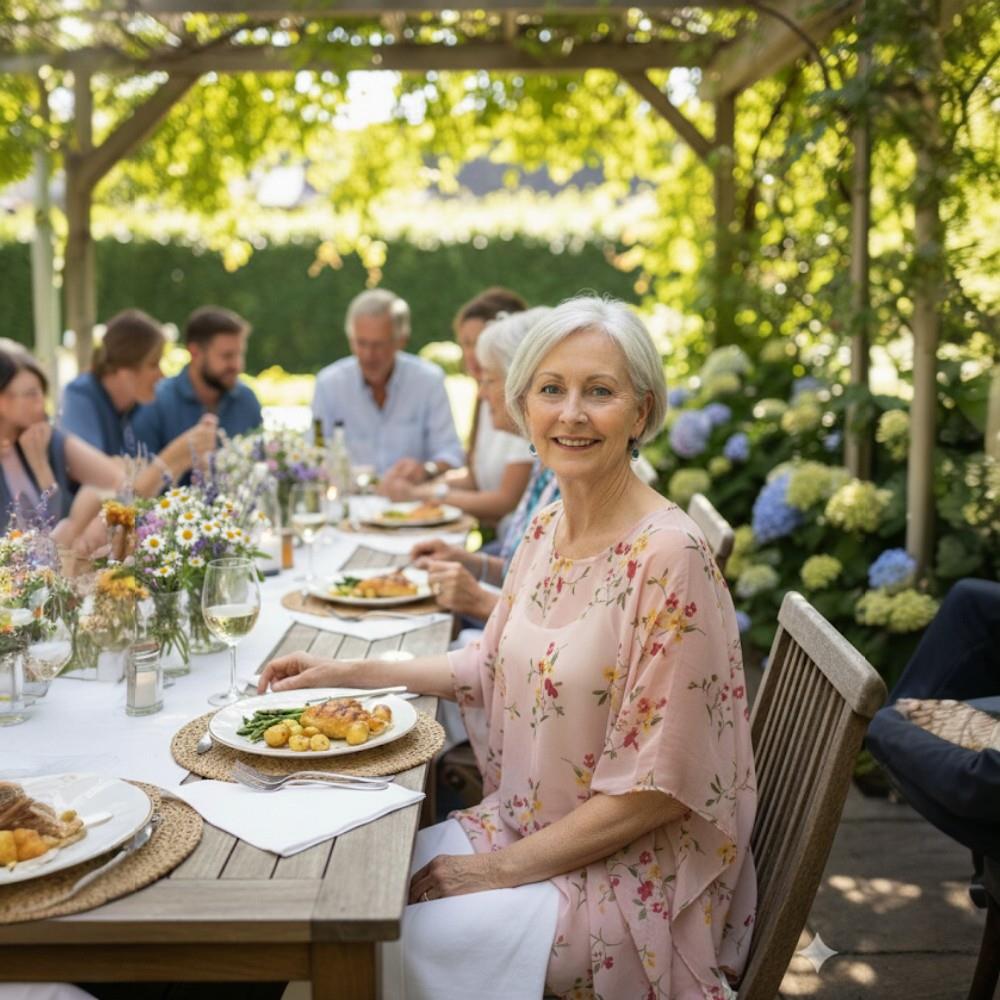 Blusinha crepe musseline rosa