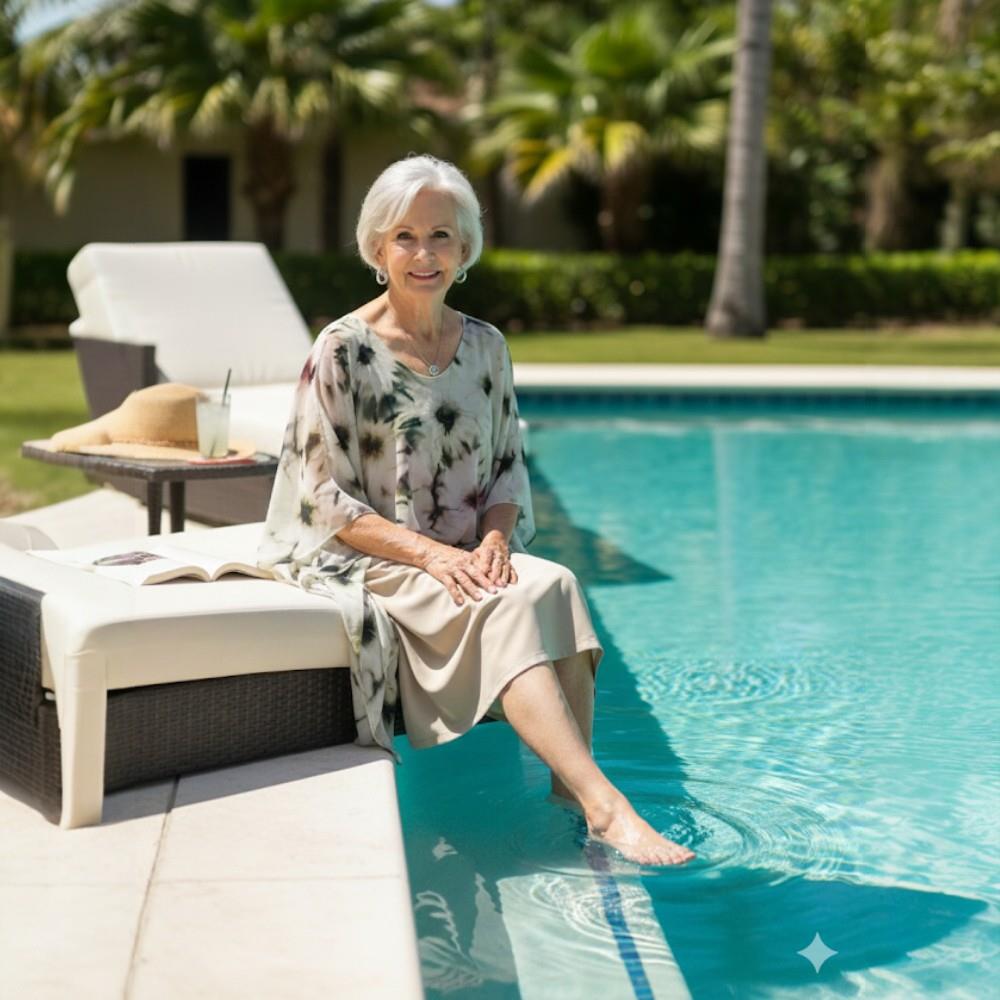 Túnica Kaftan musseline verde