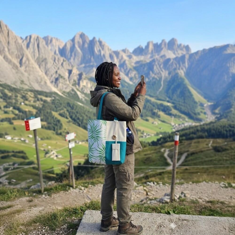 Bolsa dupla face impermeável 13