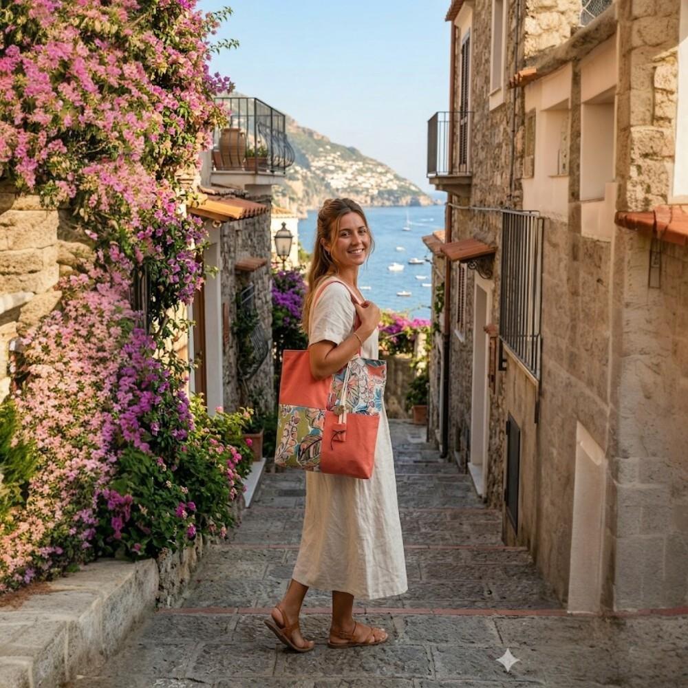 Bolsa dupla face impermeável 14